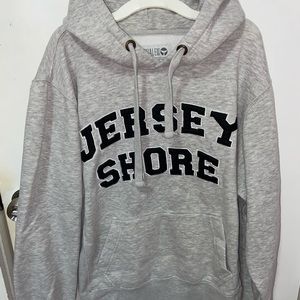 Grey Whale Outfitters Grey Jersey Shore Hoodie Men